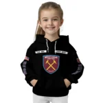 Custom West Ham United Punisher Skull Black Hoodie Best Selling