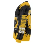 Custom Wolverhampton Wanderers Burst Swirl Old Gold Sweater Best Selling