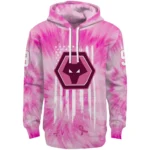 Custom Wolverhampton Wanderers Cancer Support Pink Hoodie Best Selling