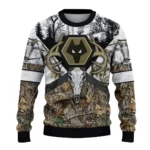 Custom Wolverhampton Wanderers Deer Antlers Sweater Best Selling