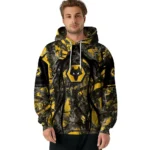 Custom Wolverhampton Wanderers Hunting Theme Old Gold Black Hoodie Best Selling