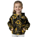 Custom Wolverhampton Wanderers Hunting Theme Old Gold Black Hoodie Best Selling