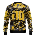 Custom Wolverhampton Wanderers Skull Horde Old Gold Sweater Best Selling
