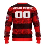 Customized Ac Milan Bulldog Motif Sweater Best Selling