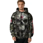 Customized Ac Milan Camo Skull Hoodie Best Selling
