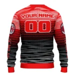 Customized Ac Milan Diamond Mesh Sweater Best Selling