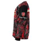 Customized Arsenal Antlers Pattern Red Black Sweater Best Selling