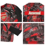 Customized Arsenal Antlers Pattern Red Black Sweater Best Selling