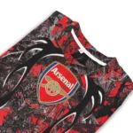 Customized Arsenal Antlers Pattern Red Black Sweater Best Selling
