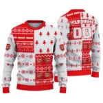 Customized Arsenal Christmastree Bands White Sweater Best Selling