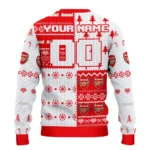 Customized Arsenal Christmastree Bands White Sweater Best Selling