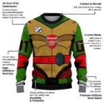 Customized Arsenal Ninja Turtle Sweater Best Selling