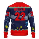 Customized Arsenal Spongebob Designs Blue Sweater Best Selling