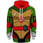 Customized Arsenal Superhero Armor Red Green Hoodie Best Selling