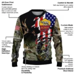 Customized As Roma American Flag Claw Sweater Best Selling