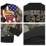 Customized As Roma American Flag Claw Sweater Best Selling