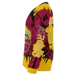 Customized As Roma Burst Swirl Red Sweater Best Selling