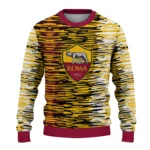 Customized As Roma Camouflage Stripe Red White Sweater Best Selling