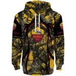 Customized As Roma Hunting Theme Red Black Hoodie Best Selling