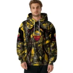 Customized As Roma Hunting Theme Red Black Hoodie Best Selling