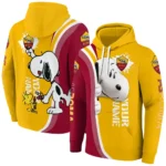 Customized As Roma Peeking Snoopy Red Hoodie Best Selling
