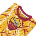 Customized As Roma Streak Overlay Red Sweater Best Selling