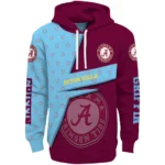 Customized Aston Villa Abstract Shape Claret Hoodie Best Selling