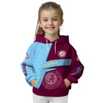 Customized Aston Villa Abstract Shape Claret Hoodie Best Selling