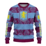 Customized Aston Villa Bulldog Motif Sweater Best Selling