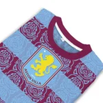 Customized Aston Villa Bulldog Motif Sweater Best Selling