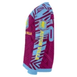 Customized Aston Villa Chevron Pattern Claret Sweater Best Selling