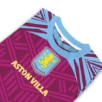 Customized Aston Villa Chevron Pattern Claret Sweater Best Selling