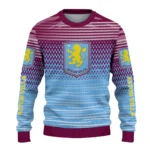 Customized Aston Villa Diamond Mesh Sweater Best Selling