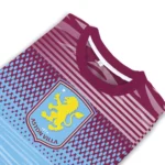Customized Aston Villa Diamond Mesh Sweater Best Selling