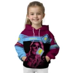 Customized Aston Villa Grim Reaper Claret Black Hoodie Best Selling