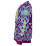 Customized Aston Villa Snowflake Matrix Claret Sweater Best Selling