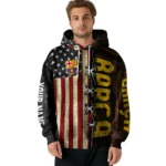 Customized Barcelona American Pride Hoodie Best Selling
