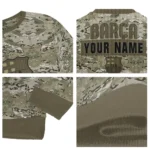 Customized Barcelona Camouflage Blend Sweater Best Selling