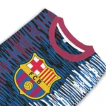 Customized Barcelona Camouflage Stripe Blue White Sweater Best Selling