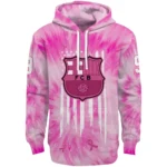 Customized Barcelona Cancer Support Pink Hoodie Best Selling