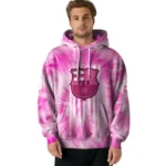 Customized Barcelona Cancer Support Pink Hoodie Best Selling