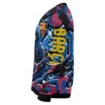 Customized Barcelona Skull Horde Blue Sweater Best Selling