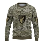 Customized Bournemouth Camouflage Blend Sweater Best Selling