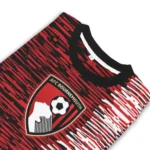 Customized Bournemouth Camouflage Stripe Red White Sweater Best Selling