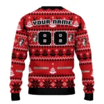 Customized Bournemouth Christmas Designs Red Sweater Best Selling