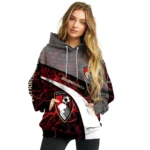 Customized Bournemouth Hexagonal Mesh Red Black Gray Hoodie Best Selling