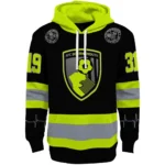 Customized Bournemouth Safety Motif Black Neon Green Hoodie Best Selling