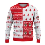 Customized Brentford Christmastree Bands White Sweater Best Selling