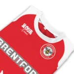 Customized Brentford Flame Border Red Sweater Best Selling