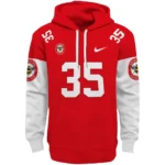 Customized Brentford Minimal Design Red Hoodie Best Selling